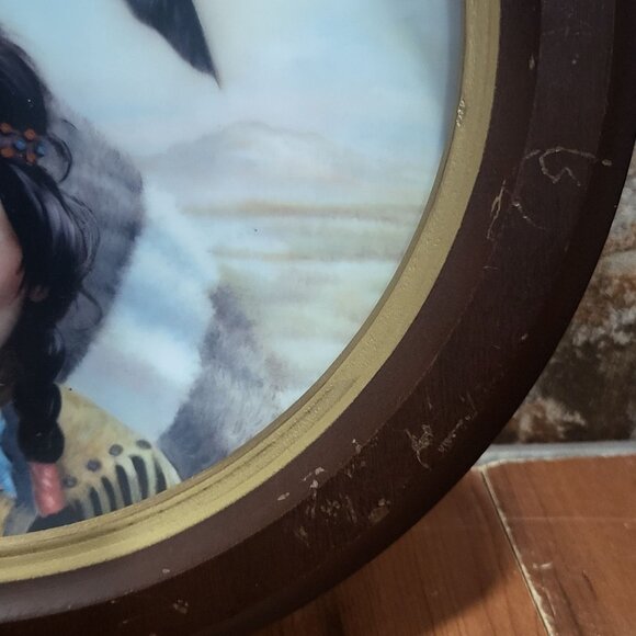 Vague Shadows The Blackfoot Nation Decorative Collector Plate by Perillo Eighth - Picture 11 of 16